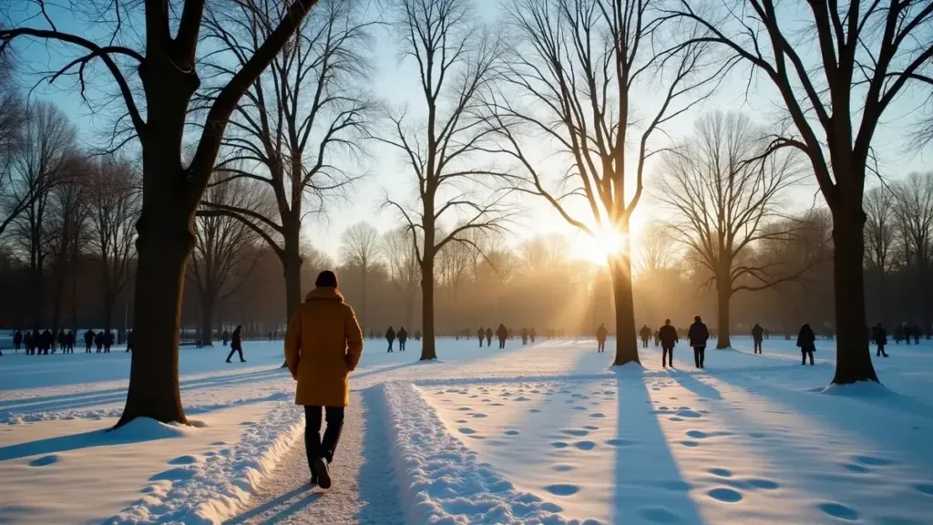 De ideale duur van een wandeling om vitamine D aan te vullen in de winter