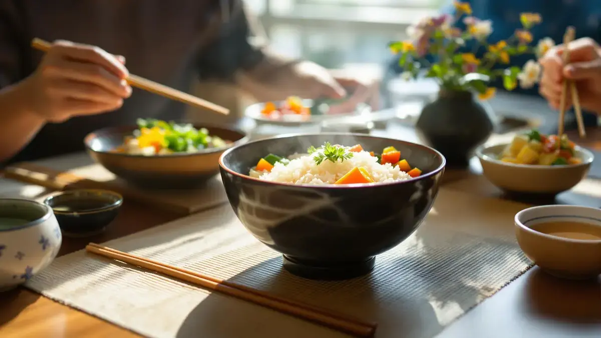 Het geheim van de Japanners die geen gewicht bijkomen terwijl ze drie keer per dag rijst eten